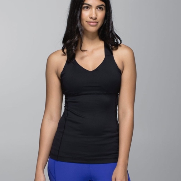 lululemon athletica Tops - Lululemon Push Your Limits Tank Black